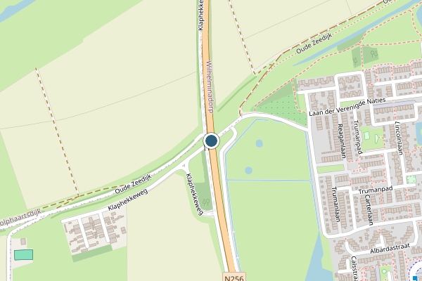 Politie-melding op Wilhelminadorp op 28 juni, kaart-overzicht