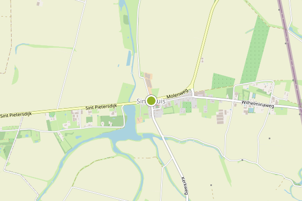 Ambulance-melding op Sint Kruis op 28 juni, kaart-overzicht