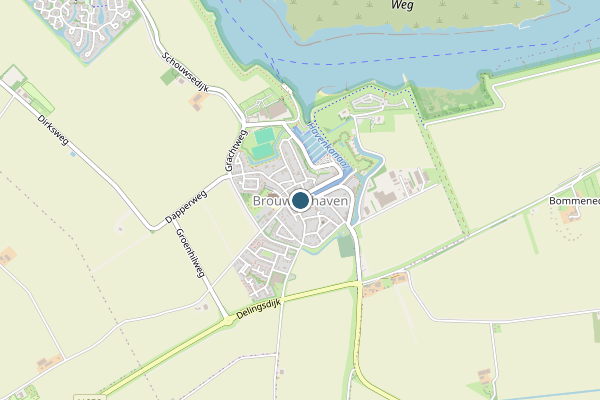 Politie-melding op Grevelingen, Brouwershaven op 28 juni, kaart-overzicht