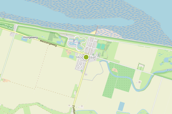 Ambulance-melding op Hoofdplaat op 4 juli, kaart-overzicht