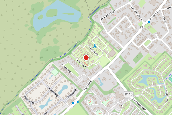 Brandweer-melding op Gravenhof, Burgh-Haamstede op 5 juli, kaart-overzicht