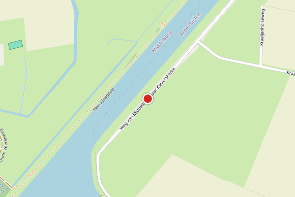 Brandweer-melding op Arnemuiden op 8 juli, kaart-overzicht