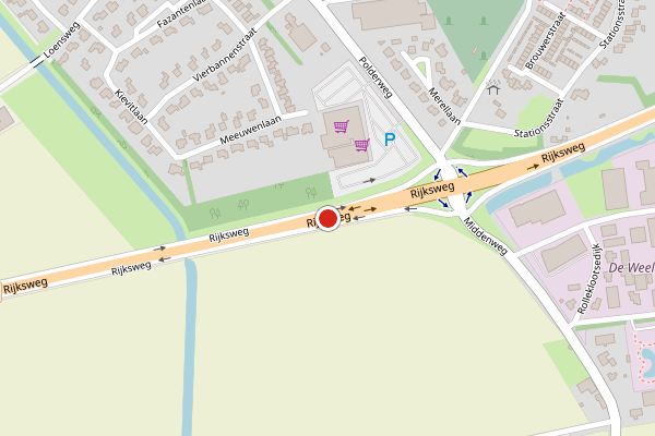 Brandweer-melding op Nieuwerkerk op 11 juli, kaart-overzicht