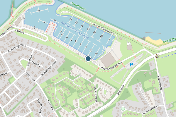 Politie-melding op Haven Kloosternol, Scharendijke op 12 juli, kaart-overzicht