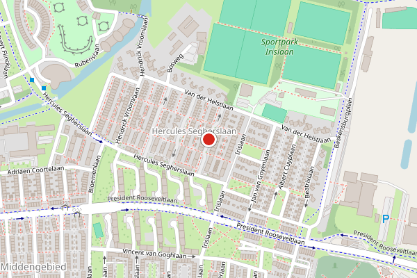 Brandweer-melding op Jan van de Capellelaan, Vlissingen op 19 juli, kaart-overzicht