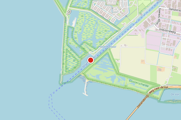Brandweer-melding op Zierikzee op 20 juli, kaart-overzicht