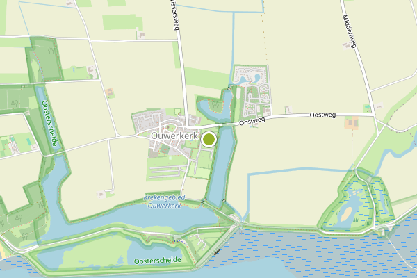 Ambulance-melding op Ouwerkerk op 23 juli, kaart-overzicht