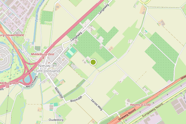 Ambulance-melding op Nieuw- en Sint Joosland op 30 juli, kaart-overzicht