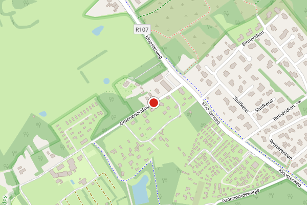 Brandweer-melding op Groenewoudswegje, Burgh-Haamstede op 30 juli, kaart-overzicht