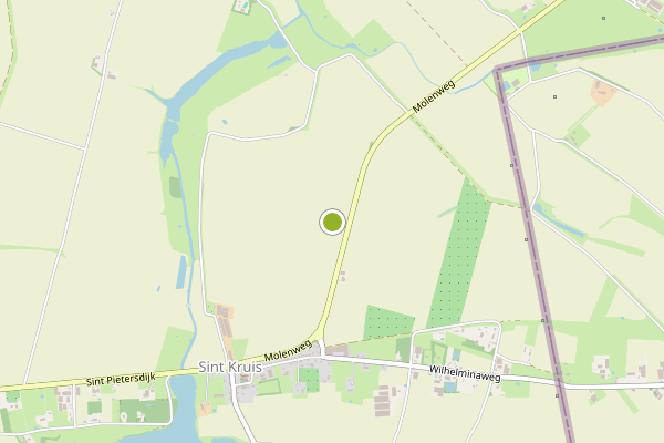 Ambulance-melding op Sint Kruis op 31 juli, kaart-overzicht