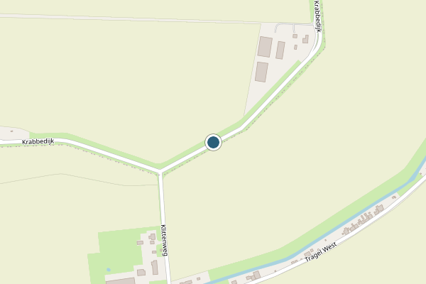 Politie-melding op Krabbedijk, Groede op 1 augustus, kaart-overzicht