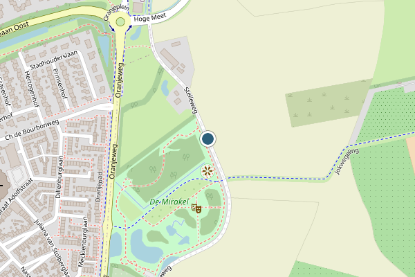 Politie-melding op Stelleweg, Kloetinge op 1 augustus, kaart-overzicht