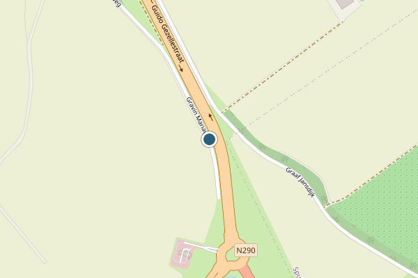 Politie-melding op Gravin Mariaweg, Terneuzen op 3 augustus, kaart-overzicht
