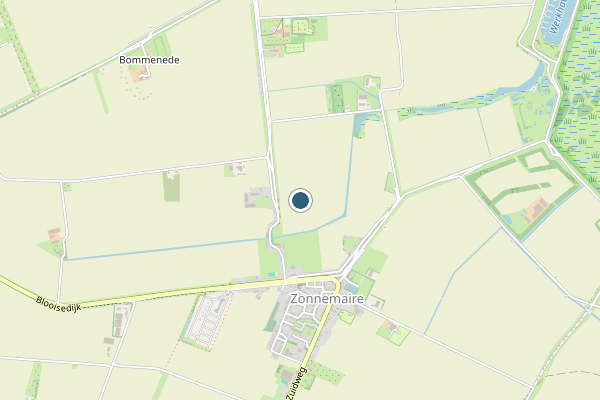 Politie-melding op Grevelingen, Zonnemaire op 5 augustus, kaart-overzicht