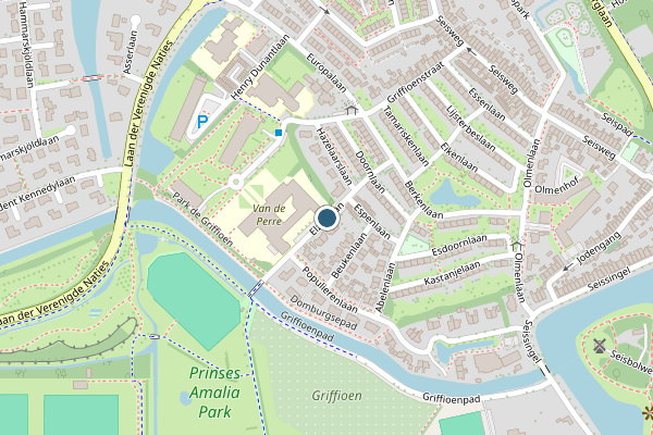 Politie-melding op Elzenlaan, Middelburg op 5 juni, kaart-overzicht