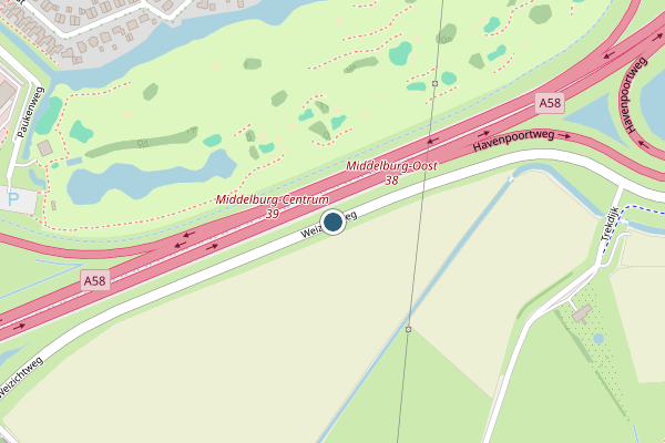 Politie-melding op Weizichtweg, Nieuw- en Sint Joosland op 9 juni, kaart-overzicht