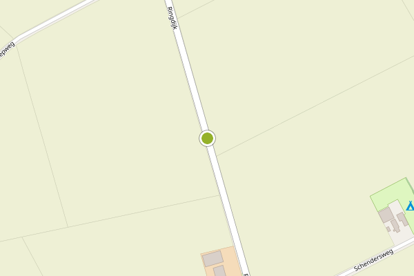 Ambulance-melding op Ringdijk, Scharendijke op 9 juni, kaart-overzicht