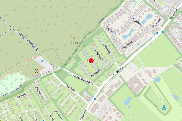 Brandweer-melding op Hogeweg, Burgh-Haamstede op 12 juni, kaart-overzicht