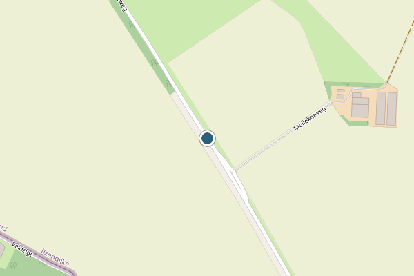 Politie-melding op Mollekotweg, IJzendijke op 14 juni, kaart-overzicht
