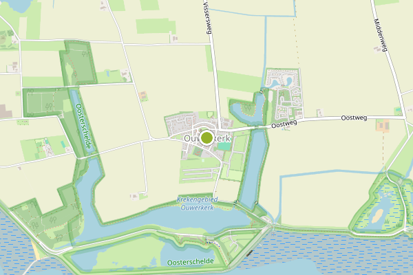 Ambulance-melding op Ouwerkerk op 19 juni, kaart-overzicht
