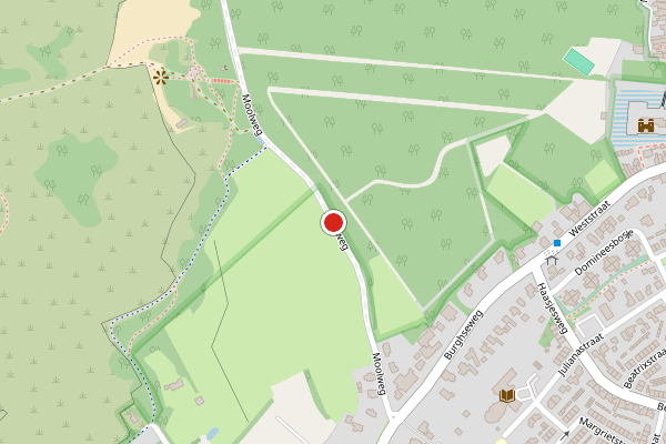Brandweer-melding op Moolweg, Burgh-Haamstede op 21 juni, kaart-overzicht