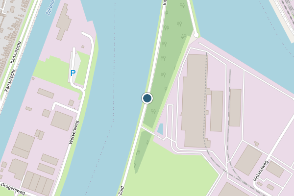 Politie-melding op Industrieweg-Zuid, Westdorpe op 22 juni, kaart-overzicht