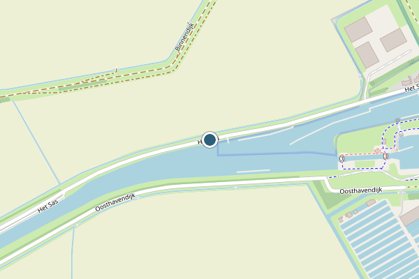 Politie-melding op Het Sas, Wilhelminadorp op 27 juni, kaart-overzicht